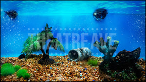 Aquarium, a Finding Nemo projection backdrop by Theatre Avenue.