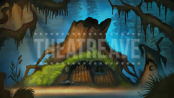 Swamp Hut Projection (Animated)