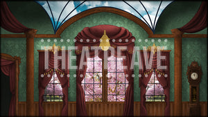 Victorian Parlor, a Mary Poppins projection by Theatre Avenue