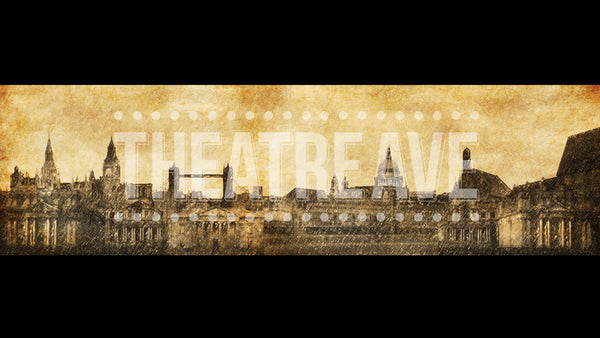 London Vintage Sketch, a Sweeney Todd projection backdrop by Theatre Avenue