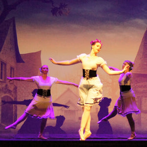 Sleepy Hollow ballet performance with digital projection backdrops