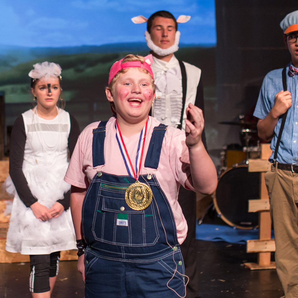 Charlotte's Web musical with digital projections