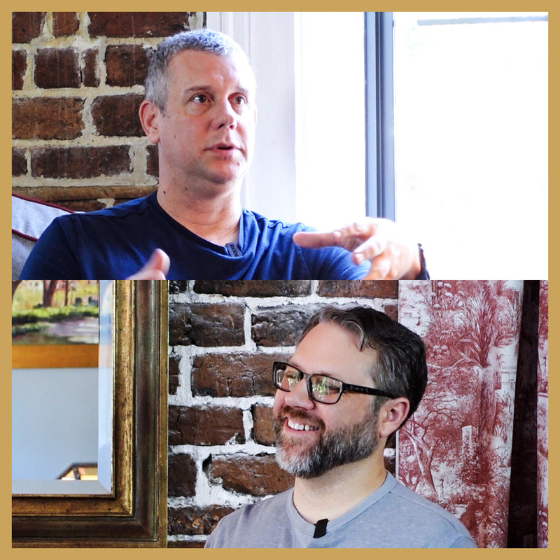 Projection designer Mitch Stark and tech director Josh Hornung discuss ballet projection backdrops at Theatre Avenue.