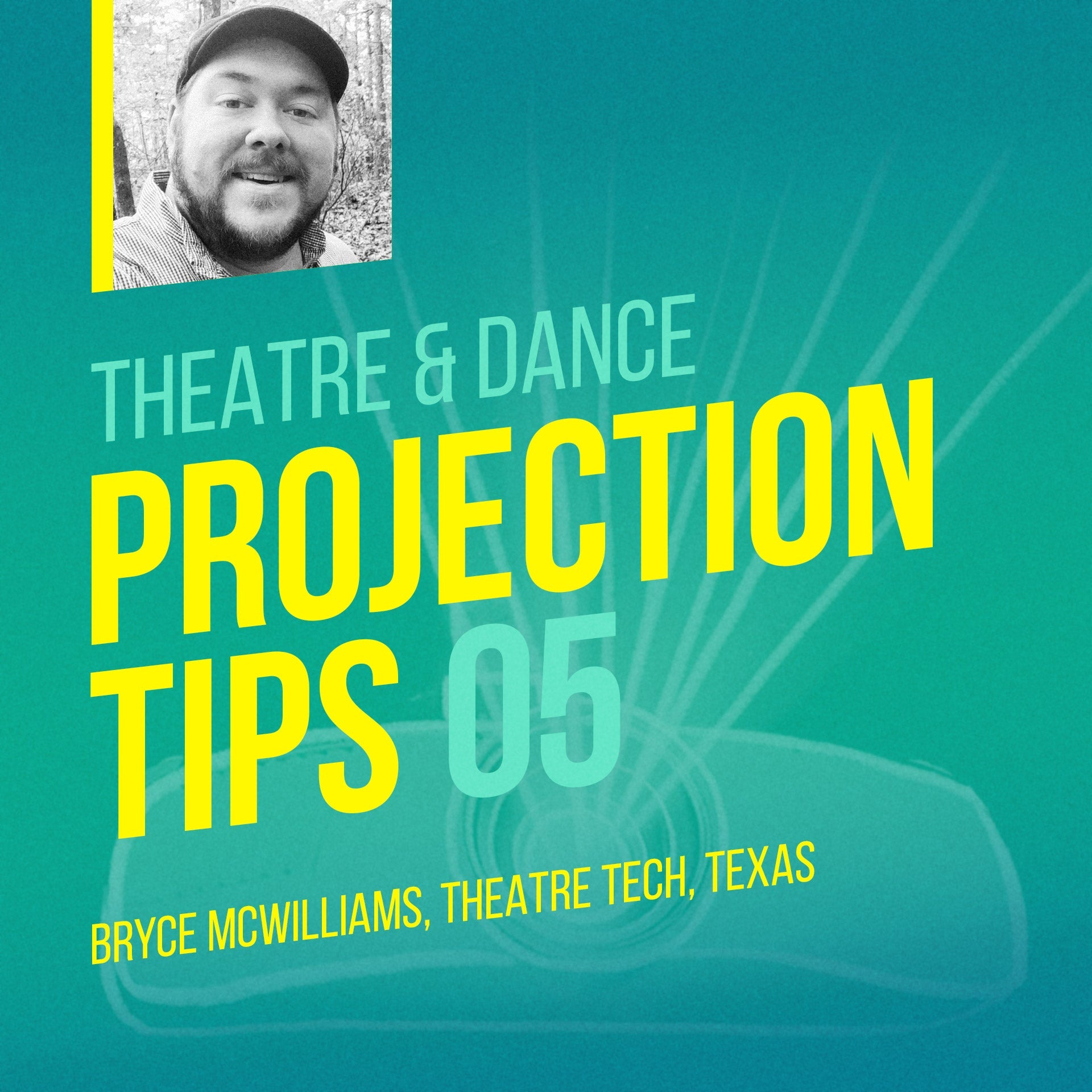 Theatrical tech director Bryce McWilliams from Tyler, Texas.