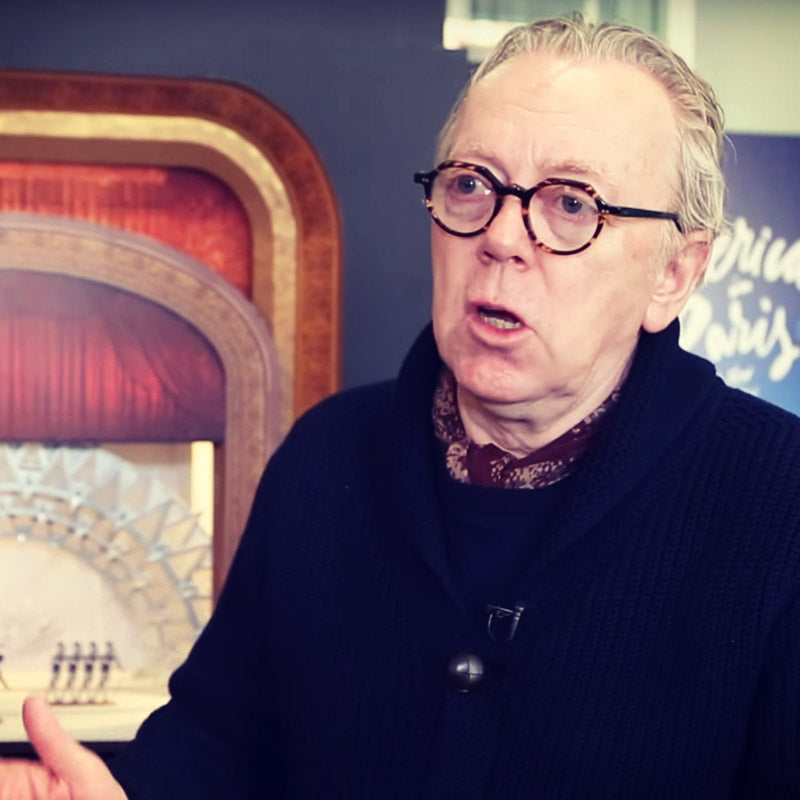 Scenic designer Bob Crowley