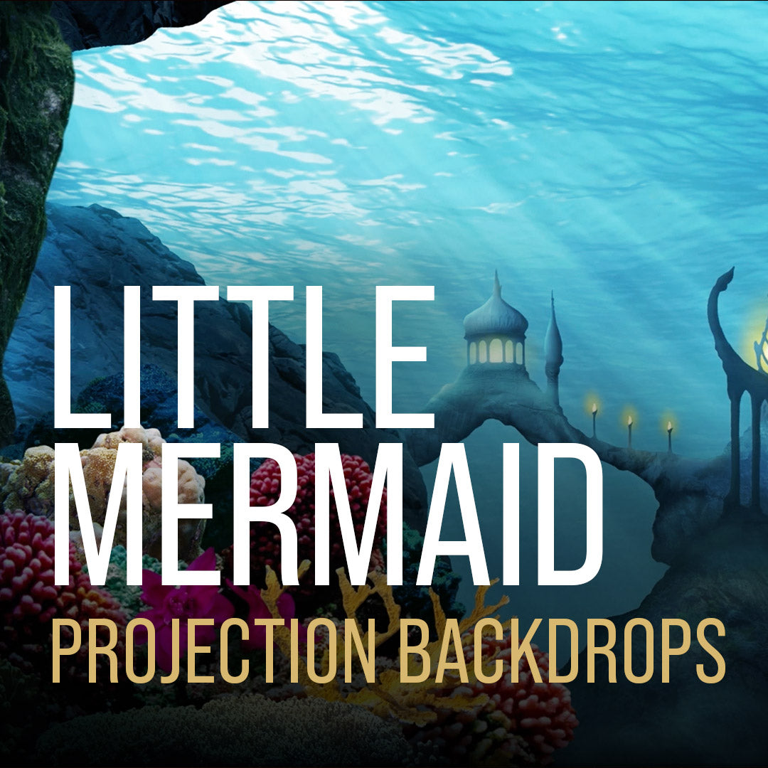 Little Mermaid Digital Backdrops | Bring Your Underwater World to Life