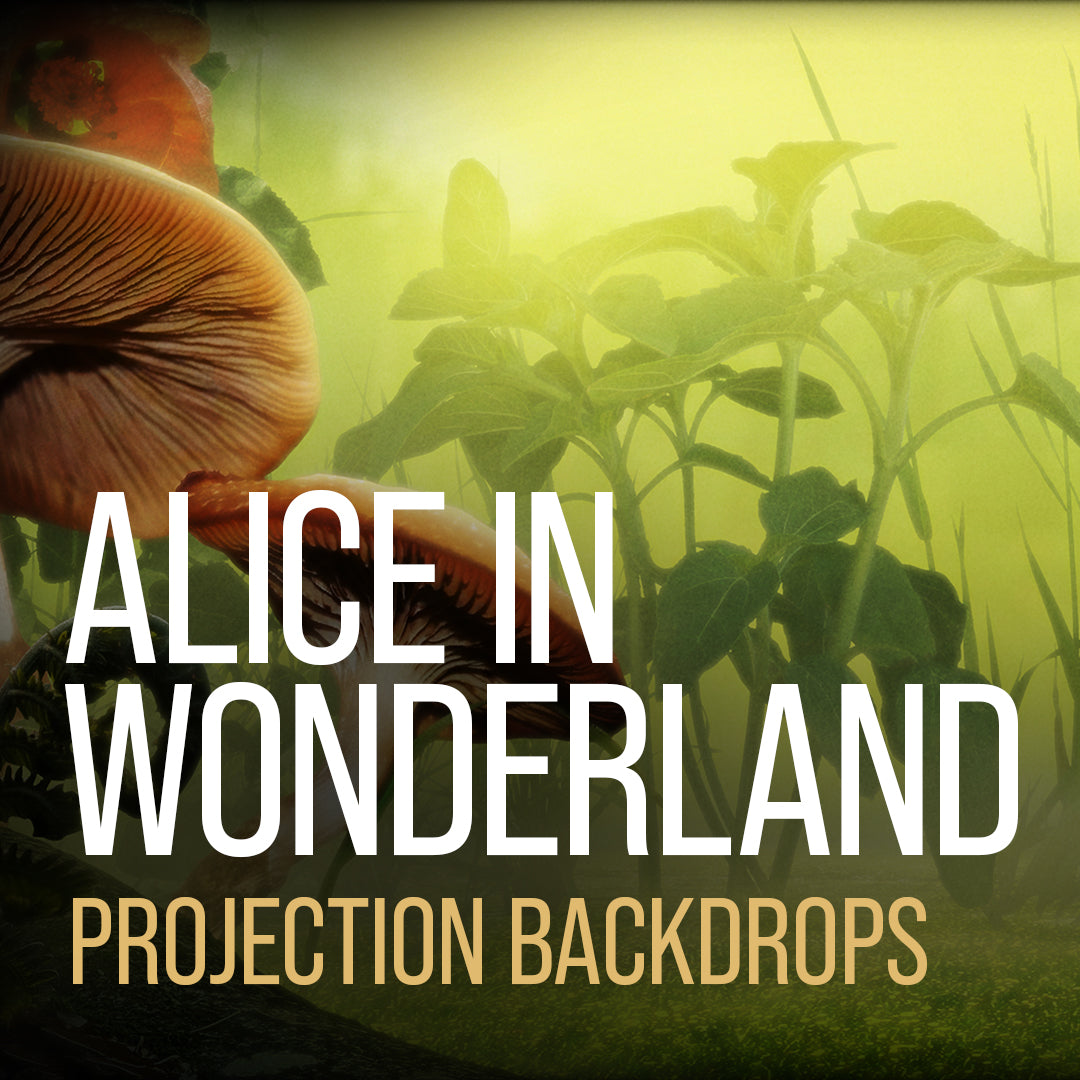 Alice in Wonderland Projections for Theatre & Dance