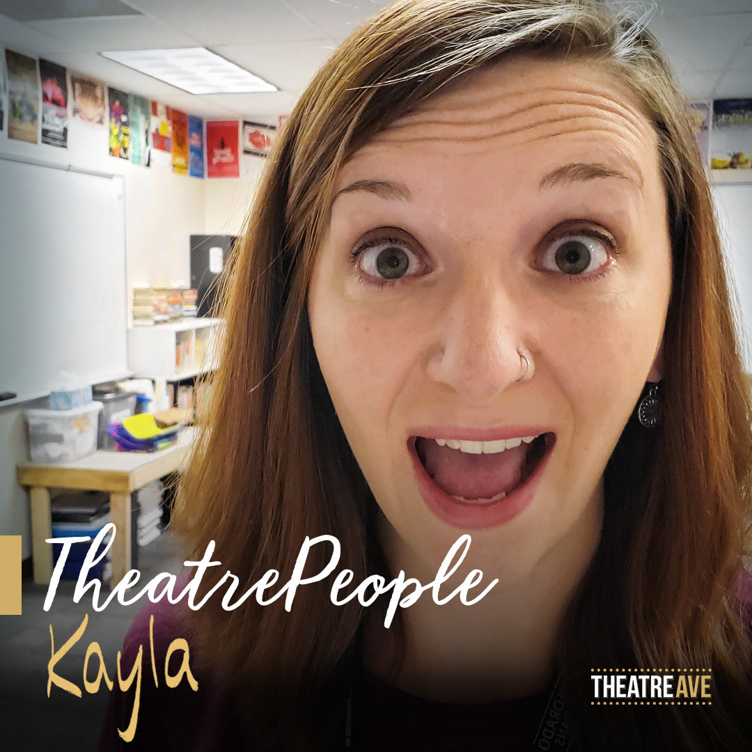 Kayla Diaz, middle school drama teacher and theatre director in Colorado.