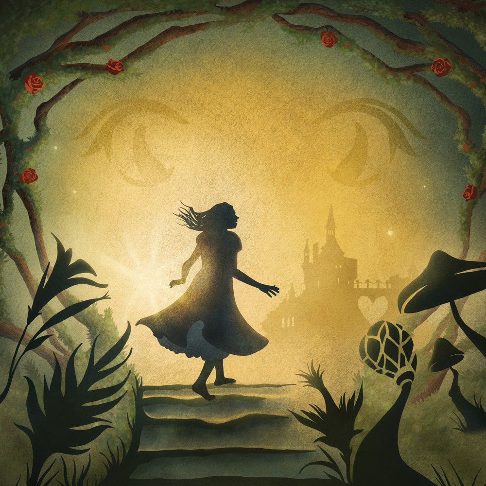 Digital design for Alice in Wonderland by Mitch Stark of Theatre Avenue