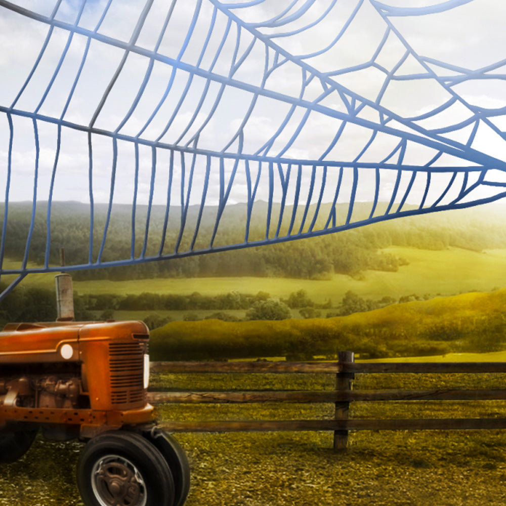 Sample from a Charlotte's Web digital scenic projection