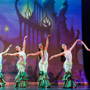 City Ballet version of The Little Mermaid with Theatre Avenue projection backdrops