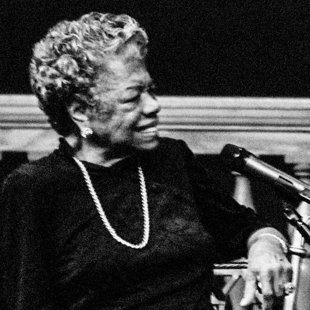 Poet Maya Angelou