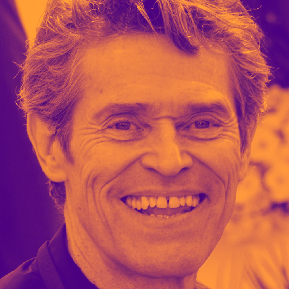 Theatre and film actor Willem Dafoe