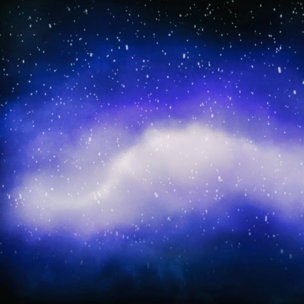 Snow digital projection backdrop sample from Theatre Avenue