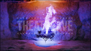 Burning Bush, a Prince of Egypt projection backdrop and digital scenery by Theatre Avenue.