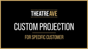 This is a custom projection or projections or digital scenery by Theatre Avenue.