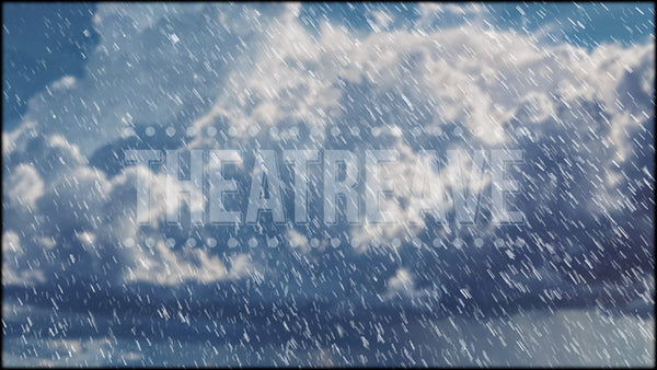 Daytime Rain Skies IV, a Mary Poppins projection backdrop and digital scenery by Theatre Avenue.