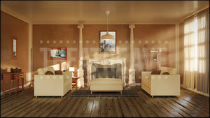 Family Room II, a Guys and Dolls projection backdrop and digital scenery by Theatre Avenue.