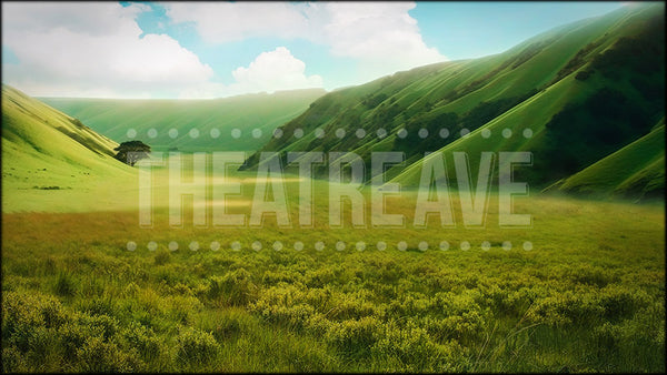 Fantasy Battlefield, a Narnia projection backdrop by Theatre Avenue.