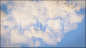 Flying in Blue Sky, a Chitty Chitty Bang Bang projection backdrop and animated digital scenery by Theatre Avenue.