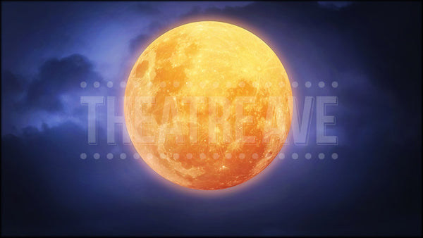 Harvest Moon, a Color Purple projection backdrop and digital scenery by Theatre Avenue.