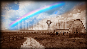 Kansas Rainbow, a Wizard of Oz projection and digital scenery by Theatre Avenue.