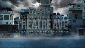 Lost Isle, a Descendants projection backdrop and digital scenery by Theatre Avenue.
