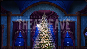 Magic Parlor Tree Grows, a Nutcracker Ballet projection backdrop by Theatre Avenue.