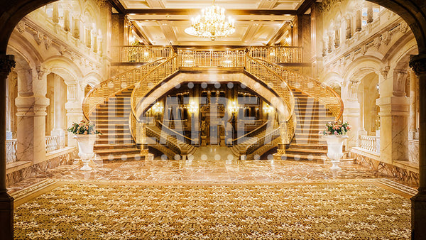 Mansion, an Annie digital backdrop projection by Theatre Avenue.