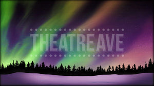 Northern Lights, an Almost Maine projection backdrop by Theatre Avenue.