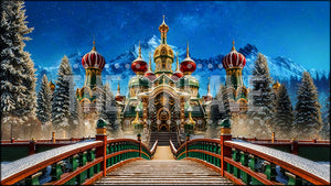 Nutcracker Palace, a Nutcracker projection backdrop and digital scenery by Theatre Avenue.