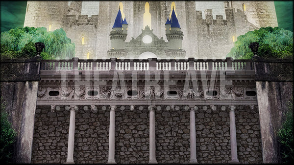 Palace Wall, a Cinderella Projection Backdrop and Digital Scenery by Theatre Avenue.