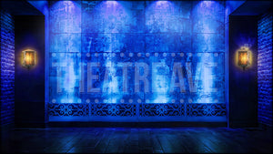 Sapphire Lounge, a Hadestown projection backdrop and digital scenery by Theatre Avenue.