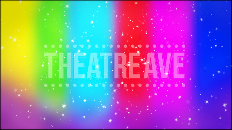 Six Color Sparkle, a Six the Musical projection backdrop and animated digital scenery by Theatre Avenue.