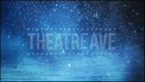 Snow Blizzard, a Frozen projection backdrop by Theatre Avenue.