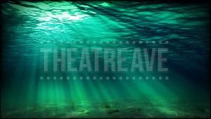Underwater Deep Green, a Finding Nemo projection backdrop by Theatre Avenue.