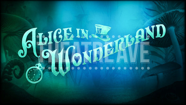 Alice in Wonderland Title Projection I