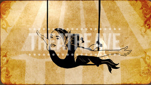 Escapologist and Trapeze Artist Projection (Animated)