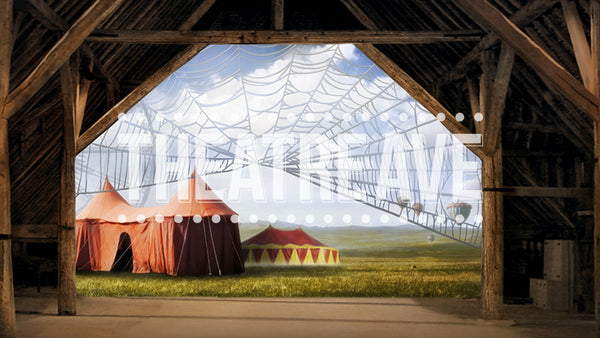 Fair Barn, a theater projection backdrop perfect for stage performances of Charlotte's Web