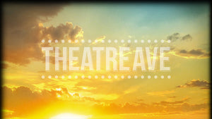 Golden Sunset, a digital projection backdrop perfect for theatre and ballet shows like Big Fish, Color Purple, and Tuck Everlasting