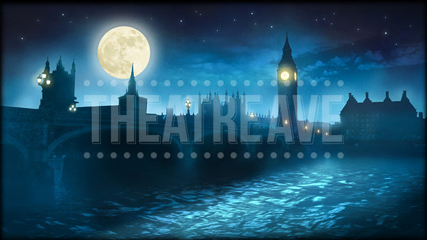 London Midnight Projection (Animated)