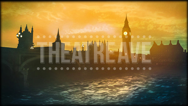 London Sunrise, a digital theatre projection for shows like Mary Poppins, James and the Giant Peach, and Peter Pan