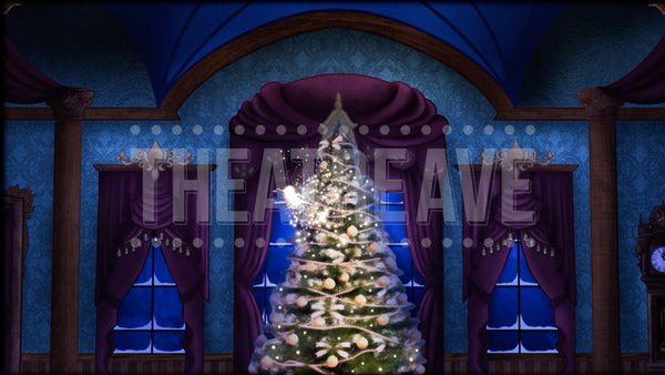 Magic Parlor Tree Grows Projection (Animated)