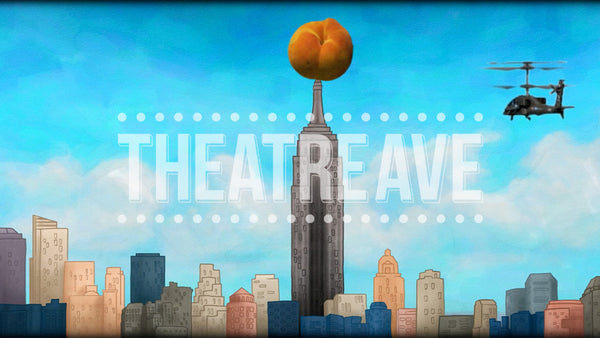 NYC Peach Attack Projection (Animated)