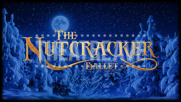 Nutcracker Ballet Title Projection (Animated)