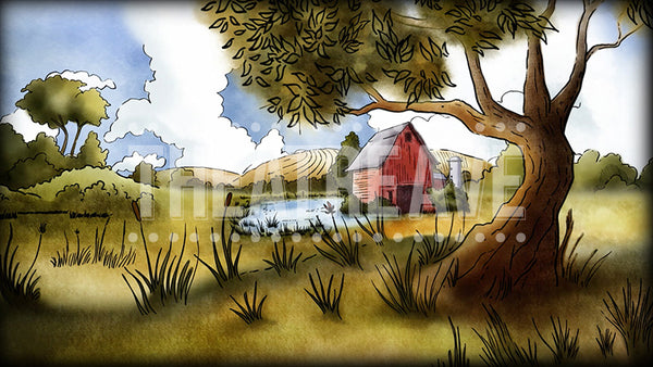 Old Farm Projection (Animated)