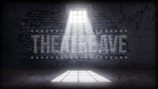 Prison Cell, a digital theatre projection backdrop perfect for shows like Tuck Everlasting