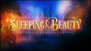 Sleeping Beauty Title, a digital projection backdrop by Theatre Avenue.