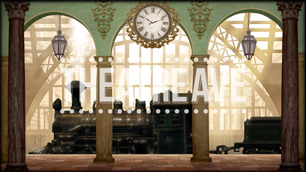 Train Station Arrival Projection (Animated)