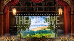 Vaudeville Theater, a digital theatre and ballet projection backdrop by Theatre Avenue.